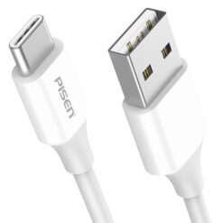 DÂY CÁP SẠC ĐIỆN THOẠI USB PISEN TYPE C 2A - 1M
