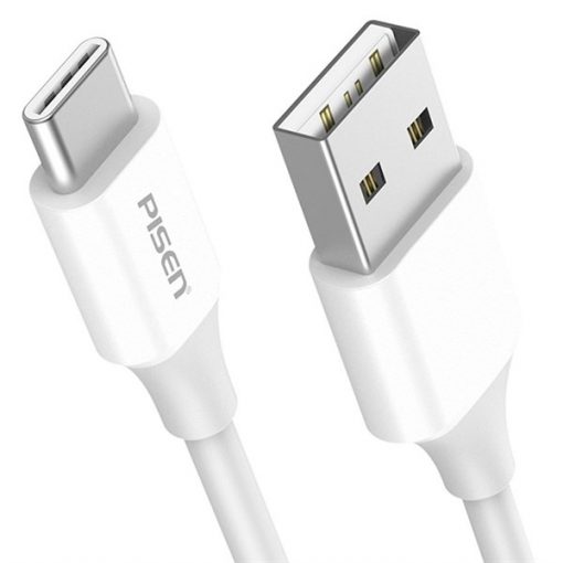 DÂY CÁP SẠC ĐIỆN THOẠI USB PISEN TYPE C 2A - 1M