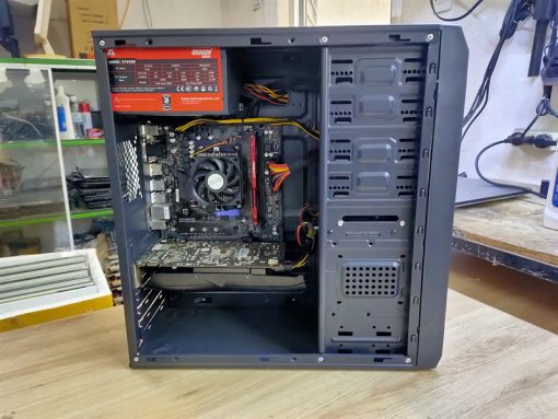 BỘ MÁY PC GAMING - ĐỒ HỌA AMD ( Main A320M, Chip AMD Athlon 200GE, Ram DR4 8G, SSD 120G Kingston,HDD 250G, Card gtx 950 2G D5, Nguồn Dragon 400w, Case Xigmatek )