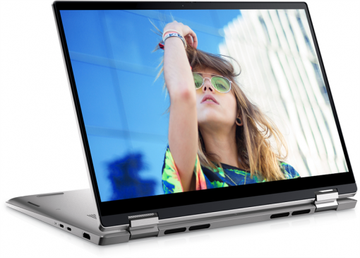 DELL INS 14 7420 1YT85 i7-1255U/16G/512SSD/14FHDT+/FP/54W/ALU/W11SL+OFFICE /LED_KB/2GD6_MX550/BÚT/BẠC - Ảnh 2