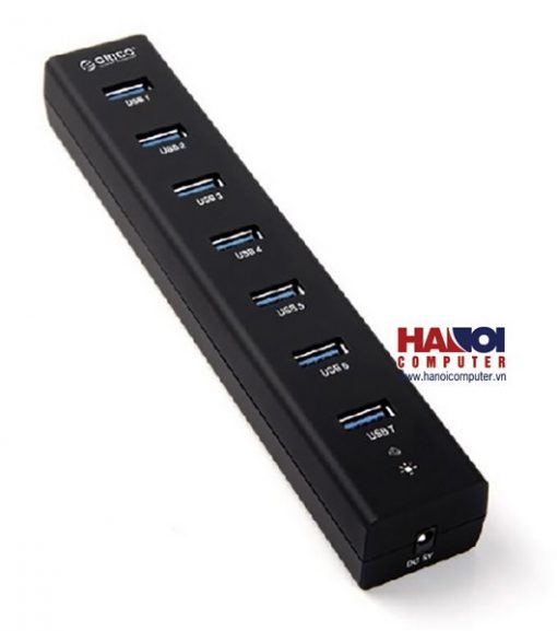 Bộ Chia USB 7 cổng Orico H7013-BK - Ảnh 2