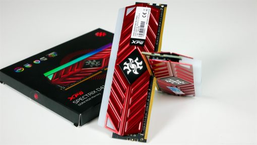 RAM PC ADATA DDR4 XPG SPECTRIX D41 16GB (Kit 2x8G) 3200 RED RGB - Ảnh 4