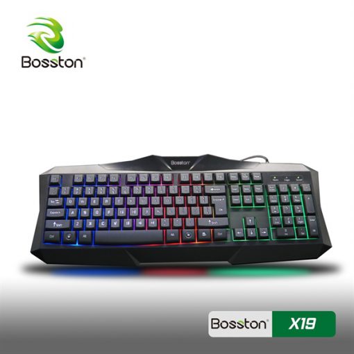 Bàn phím Bosston X19 Gaming LED 7 MÀU - Ảnh 2