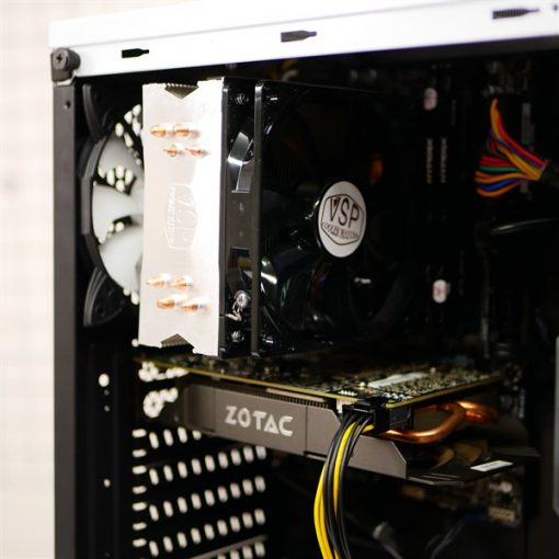 BỘ MÁY PC GAMING – ĐỒ HỌA B150M, I5-6500, RAM 16G, SSD M.2 128GB, HDD 500GB, VGA 1060 3G, CASE KA190 TRẮNG - Ảnh 3