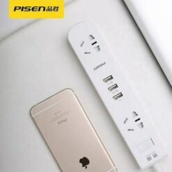 Ổ CẮM ĐIỆN USB PISEN K23 chuẩn 2A cho ĐT xịn