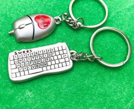 Móc khóa combo phím chuột siêu kute - Ảnh 2