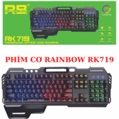 KB PHÍM GIẢ CƠ RAINBOW RK719 LED USB