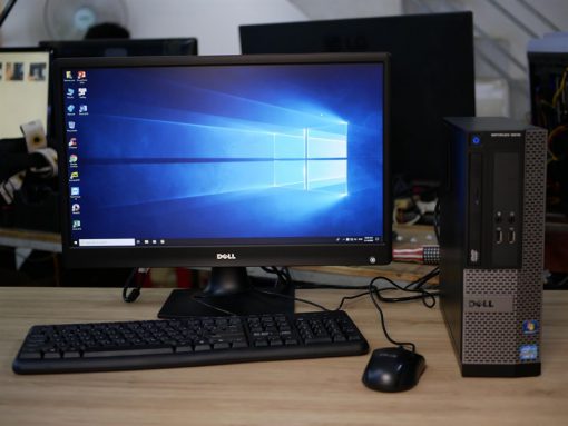 MÁY BỘ DELL OPTIPLEX 790, CPU I3 2120, RAM 4GB, SSD 120G, MÀN 22"