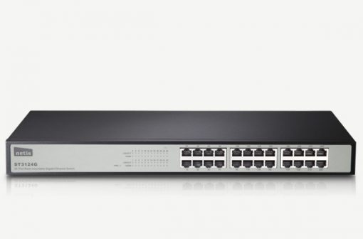 SWITCH MẠNG NETIS 24PORT ST3124G CŨ - Ảnh 2