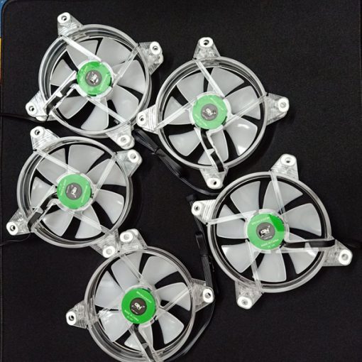 Bộ Fan case G-Net F100 RGB có Hub 5 cái - Ảnh 2