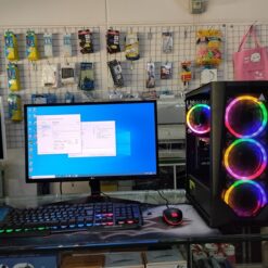 BỘ MÁY PC GAMING – ĐỒ HỌA B150M, I3-9100F, RAM 8G, SSD 240GB, VGA 660 2G D5, CASE KA230 LED RGB