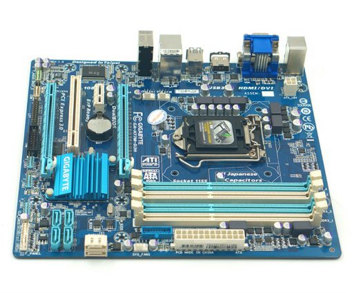 MAINBOARD GIGABYTE H77M-D3H 4 KHE RAM CŨ - Ảnh 3