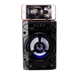 LOA BLUETOOTH CÓ LED + GIÁ ĐỠ ĐIỆN THOẠI M-418