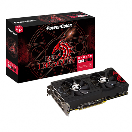 CARD VGA POWERCOLOR RED DRAGON RX570 8GB D5 CŨ - Ảnh 3
