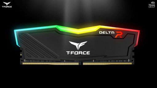 Ram DDR4 TeamGroup 16G/3200 T-Force Delta RGB (1x 16GB) (TF3D416G3200HC16FBK) (Đen)