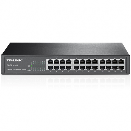 SWITCH TL-SF1024D Chia Tín Hiệu 24 cổng 10/100Mbps Mới - Ảnh 2