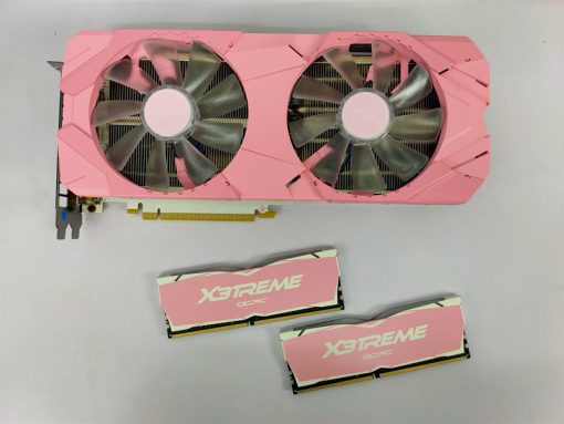 Bộ Kit Ram DDR4 OCPC 16G/3000 X3TREME Aura X3 RGB Pink Edition (2x 8GB) Mới - Ảnh 4