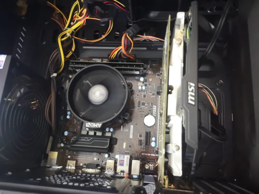 Máy Bộ Ryzen 5 2600 Ram 16G Vga 750Ti SSD 240G - Ảnh 2