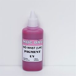 Mực dầu Pigment UV màu Hồng (LM) - Loại 100ml