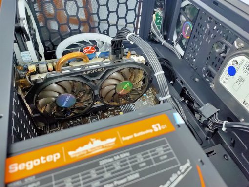 Bộ Pc Gaming B85, Chip Xeon E3-1220 V3, Ram 16g,Vga 1050 2g D5, Ssd 128g, Hdd 500g, Case led RGB - Ảnh 3