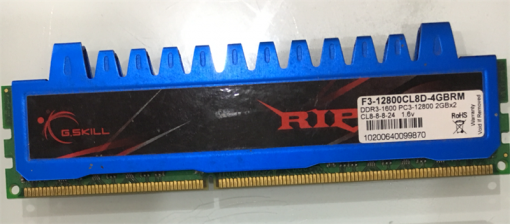 KIT RAM DDR3 2G X2 GSKILL TẢN NHIỆT CŨ - Ảnh 4