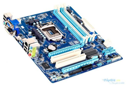 MAINBOARD GIGABYTE B75M CŨ 2 KHE RAM (1155) - Ảnh 2