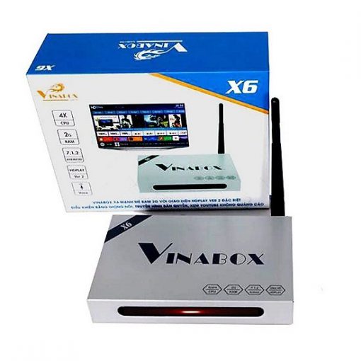 TV BOX ANDROID VINABOX X6 CHÍNH HÃNG - Ảnh 3