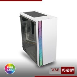 VỎ CASE GAME VSP V3-601W (Trắng)