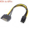 Cáp chuyển đổi nguồn SATA sang 6Pin