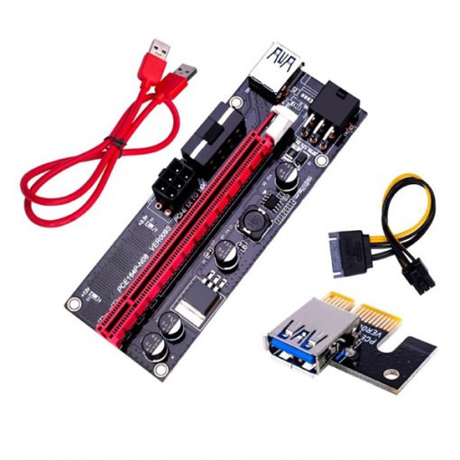 Cáp Riser PCE164B-N08 Ver009s PCI-E 1X to 16X - Ảnh 2