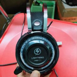 Tai nghe Lightning V6S 7.1 - Cổng USB ( Màu Đen)