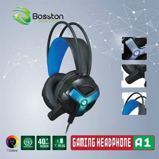 Tai Nghe 7.1 Bosston A1 LED Gaming - Ảnh 2