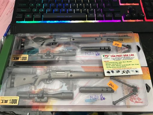 MÔ HÌNH GAME PUBG AUG- PHỤ KIỆN PUBG -SÚNG M24 (36CM) - Ảnh 2