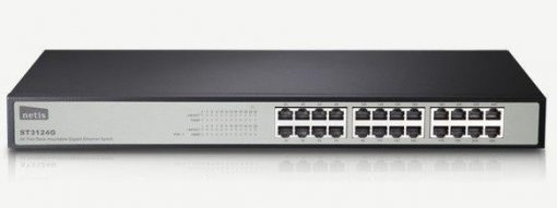 SWITCH MẠNG NETIS 24PORT ST3124G CŨ