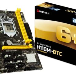 MAINBOARD BIOSTAR H110M - BTC MỚI