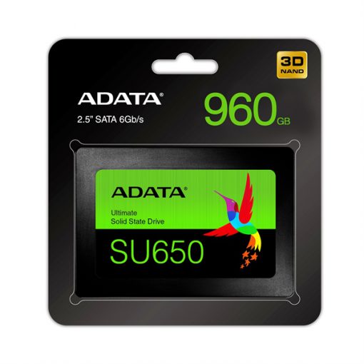 Ổ SSD Adata SU650 512Gb SATA3 (đọc: 520MB/s /ghi: 450MB/s) - Ảnh 3