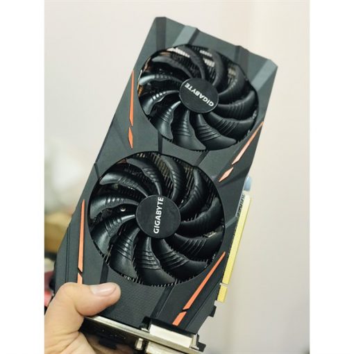 CARD VGA GIGABYTE RX580 8G D5 2 FAN CŨ - Ảnh 3