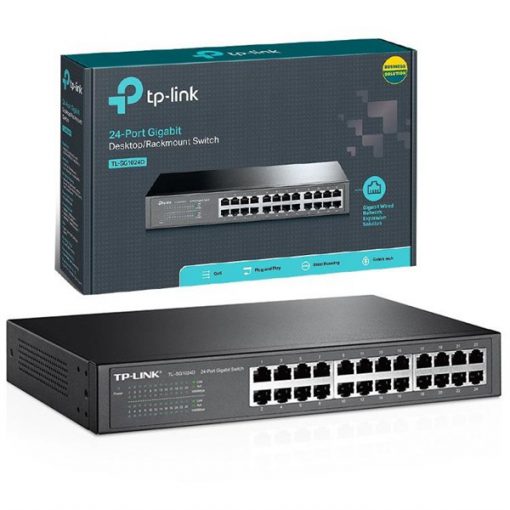 SWITCH 24PORTS TPLINK TL-SG1024 CŨ