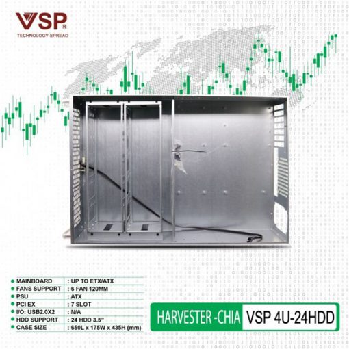Case VSP Havester - SP 4U-24HDD - Ảnh 4