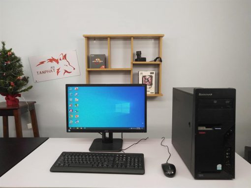 MÁY BỘ LENOVO H81, I3 4150, RAM 8G, SSD 120G, HDD 500G