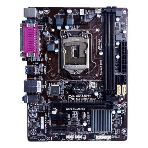 MAINBOARD GIGABYTE H81M-DS2 CŨ - Ảnh 3