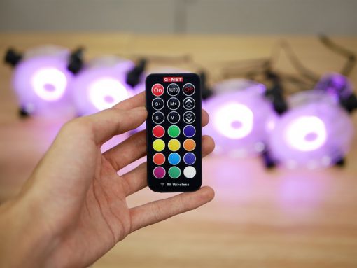 BỘ FAN LED RGB 2 MẶT COOLING RGB + HUB + REMOTE - Ảnh 5