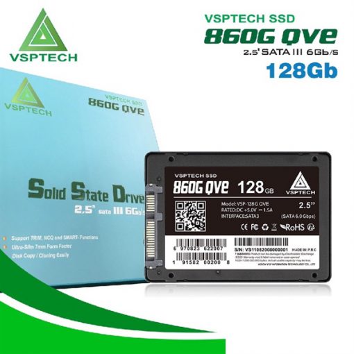 Ổ Cứng SSD VSPTech 2.5" Sata 128g (860G QVE) Mới - Ảnh 2