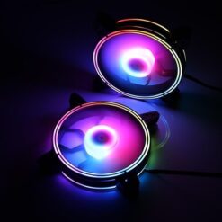 Fan led Fan RGB Tomato c50