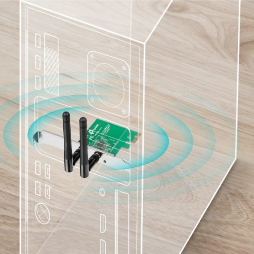 Card Mạng TP-Link TL-WN881ND Không Dây Chuẩn N Tốc Độ 300Mbps - Ảnh 3