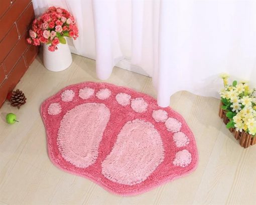 THẢM LÓT SÀN HÌNH BÀN CHÂN SIÊU THẤM - Ảnh 4
