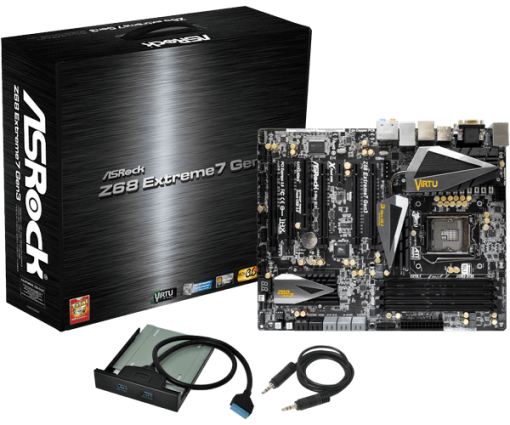 MAINBOARD ASROCK Z68 EXTREME 7 GEN 3 CŨ - Ảnh 2