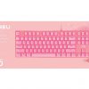 Bàn Phím Cơ Dare-U EK810 Glorious Queen Led Gaming Red Switch (Hồng)