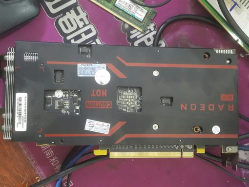 CARD VGA MAXSUN RX580 8G D5 2 FAN CŨ - Ảnh 2