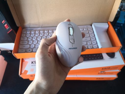 Combo Phím Chuột Không Dây NEWMEN K928 (Hồng) - Ảnh 5